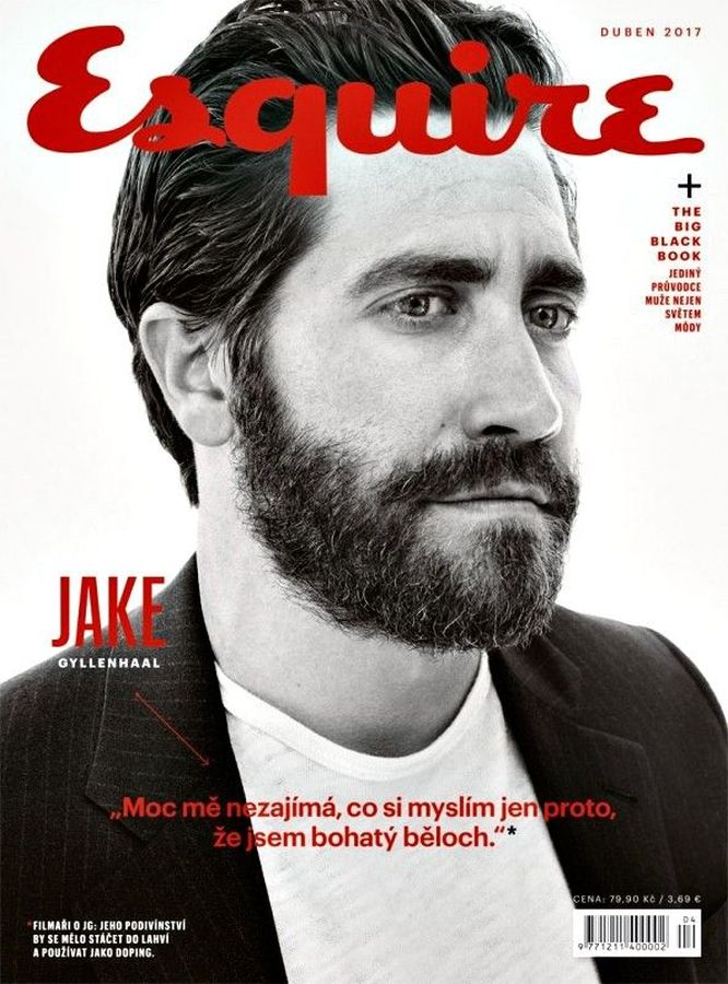 ESQUIRE (Czech) magazine side cover  April 2017
