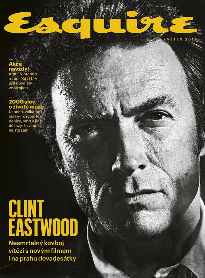 ESQUIRE (Czech) magazine side cover  May 2019