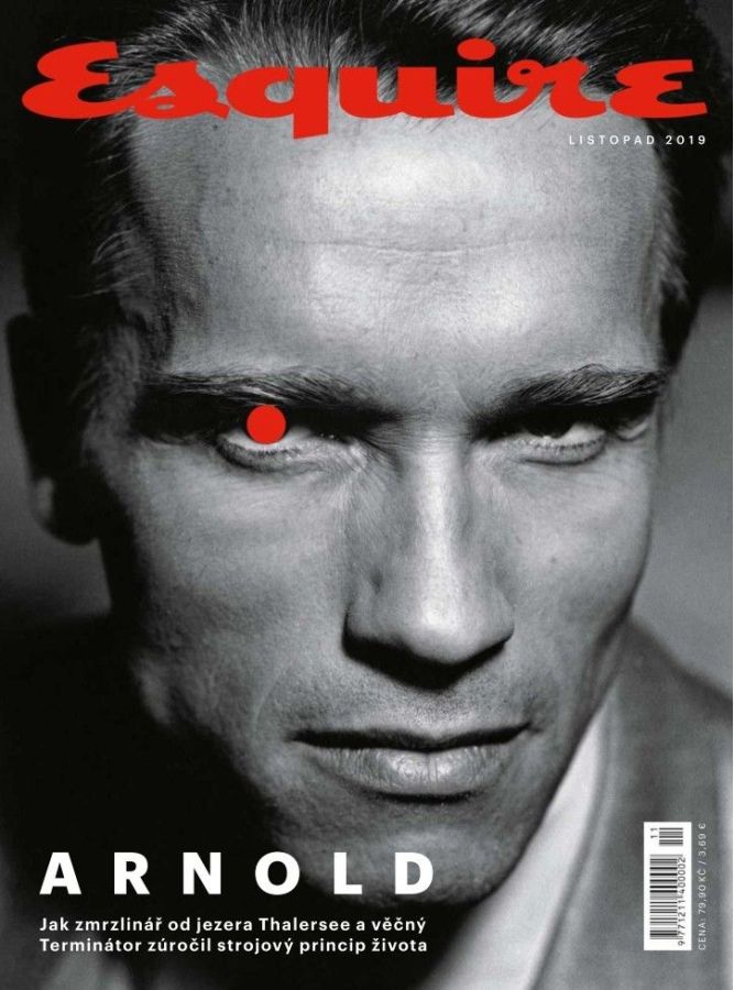 ESQUIRE (Czech) magazine side cover  November 2019