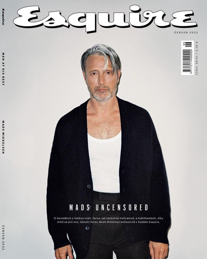ESQUIRE (Czech) magazine side cover  June 2022