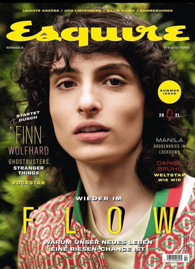 ESQUIRE (DE) magazine side cover Summer 2021