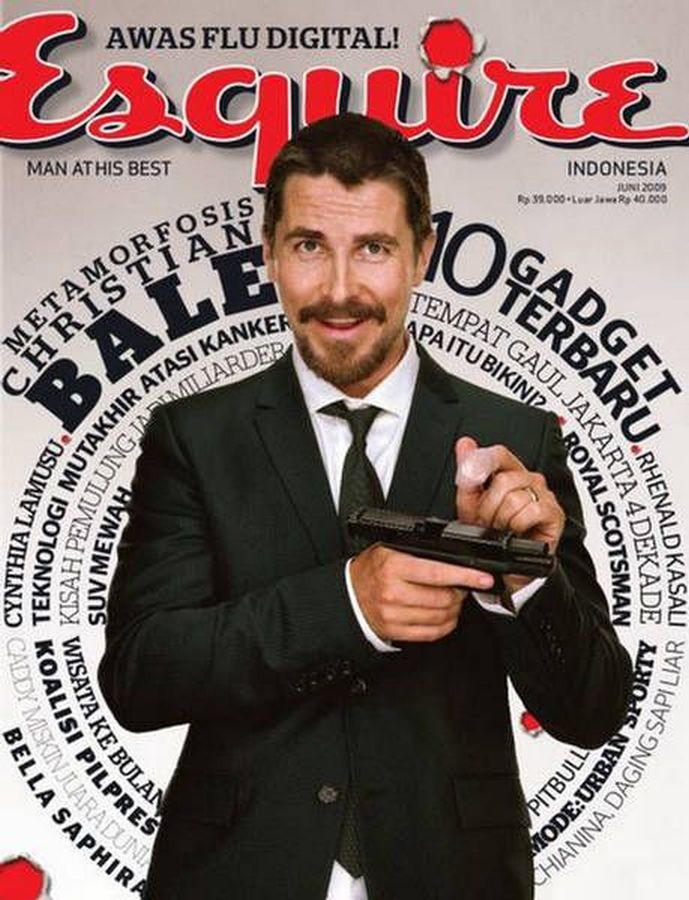ESQUIRE INDONESIA magazine side cover  June 2009