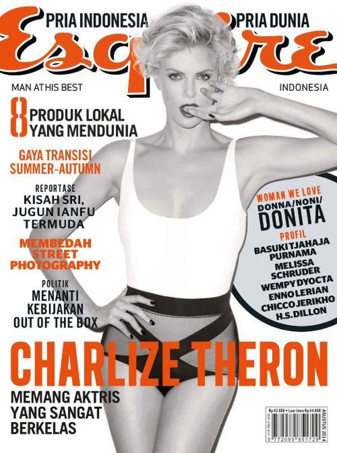 ESQUIRE INDONESIA magazine side cover  August 2014