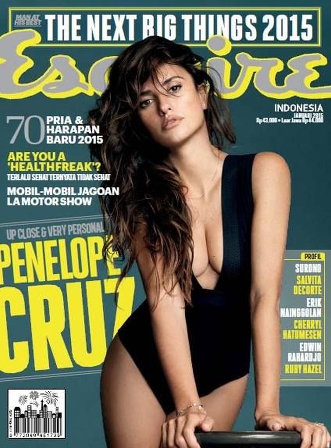 ESQUIRE INDONESIA magazine side cover  January 2015