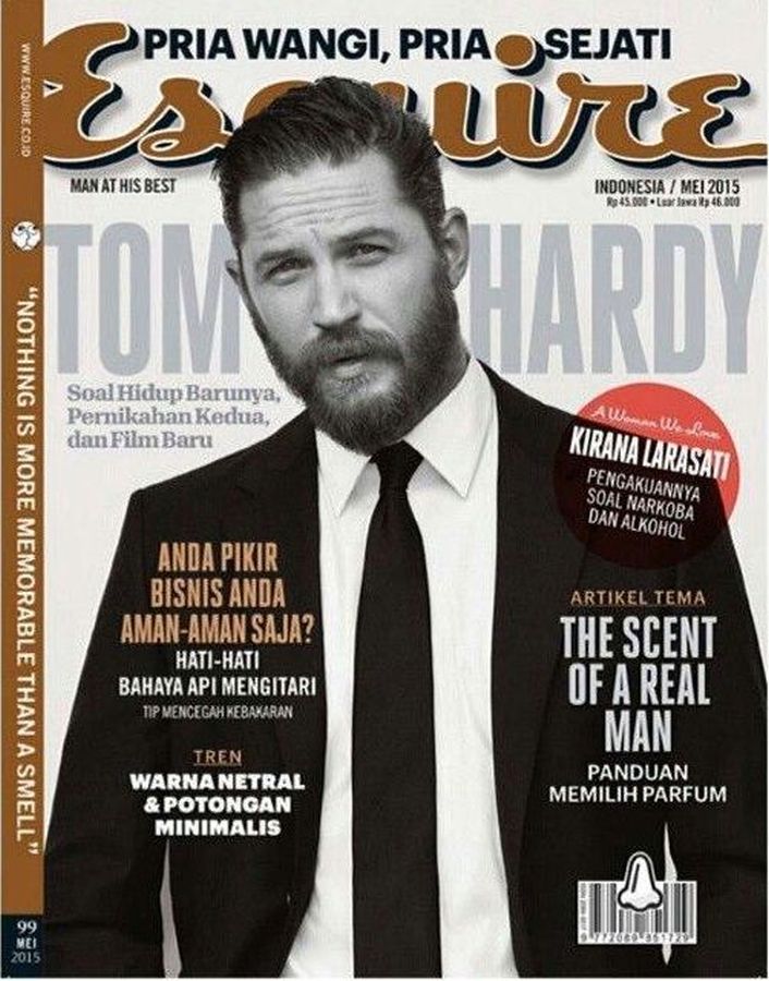 ESQUIRE INDONESIA magazine side cover  May 2015