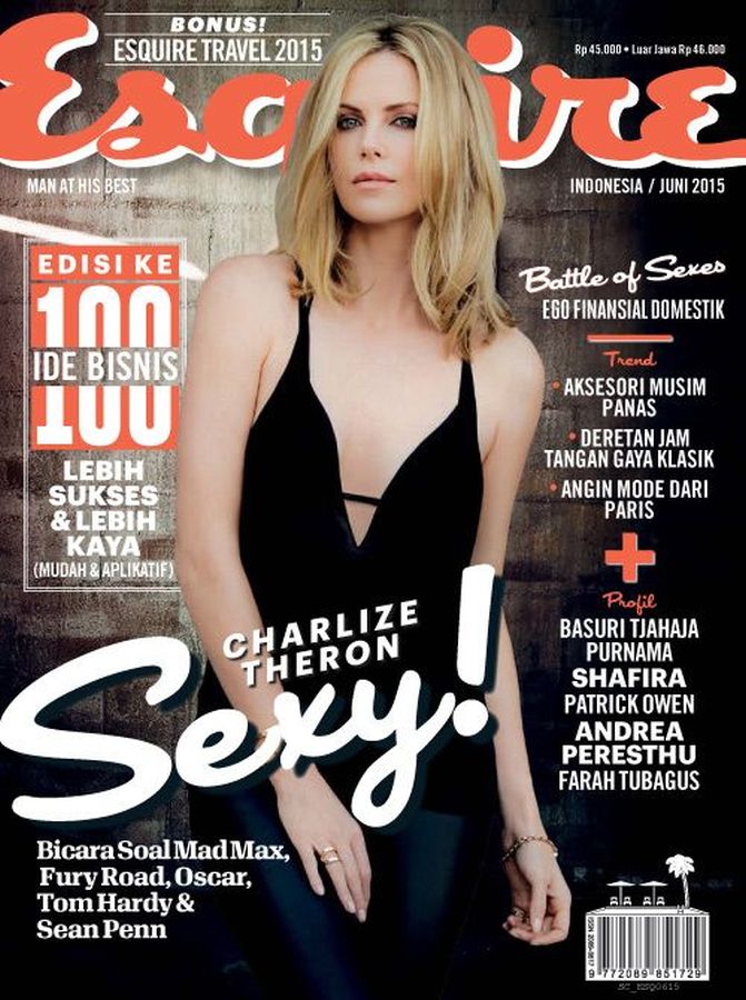 ESQUIRE INDONESIA magazine side cover  June 2015