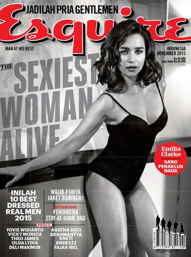 ESQUIRE INDONESIA magazine side cover  November 2015