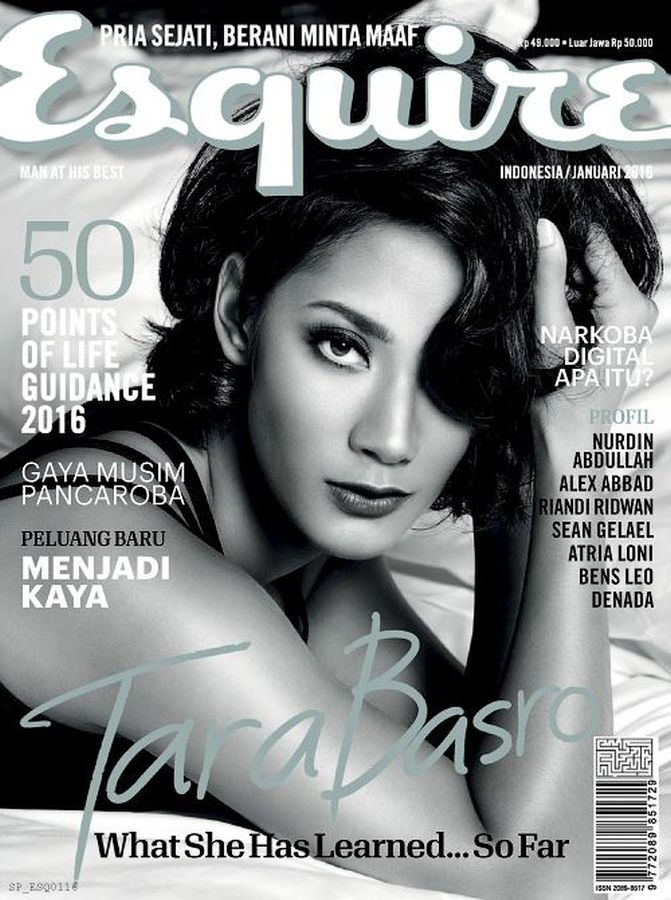 ESQUIRE INDONESIA magazine side cover  January 2016
