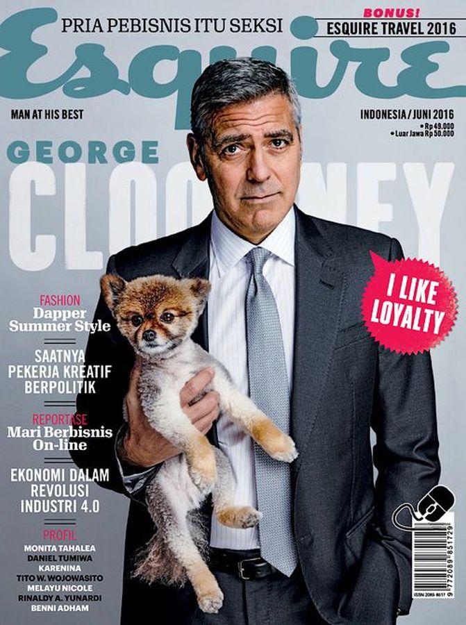 ESQUIRE INDONESIA magazine side cover  June 2016