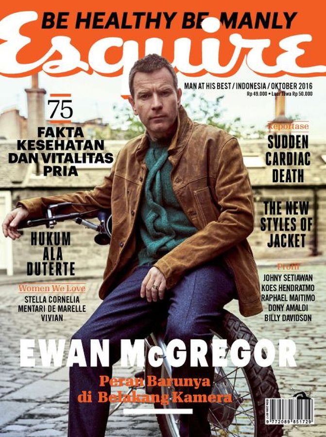 ESQUIRE INDONESIA magazine side cover  October 2016