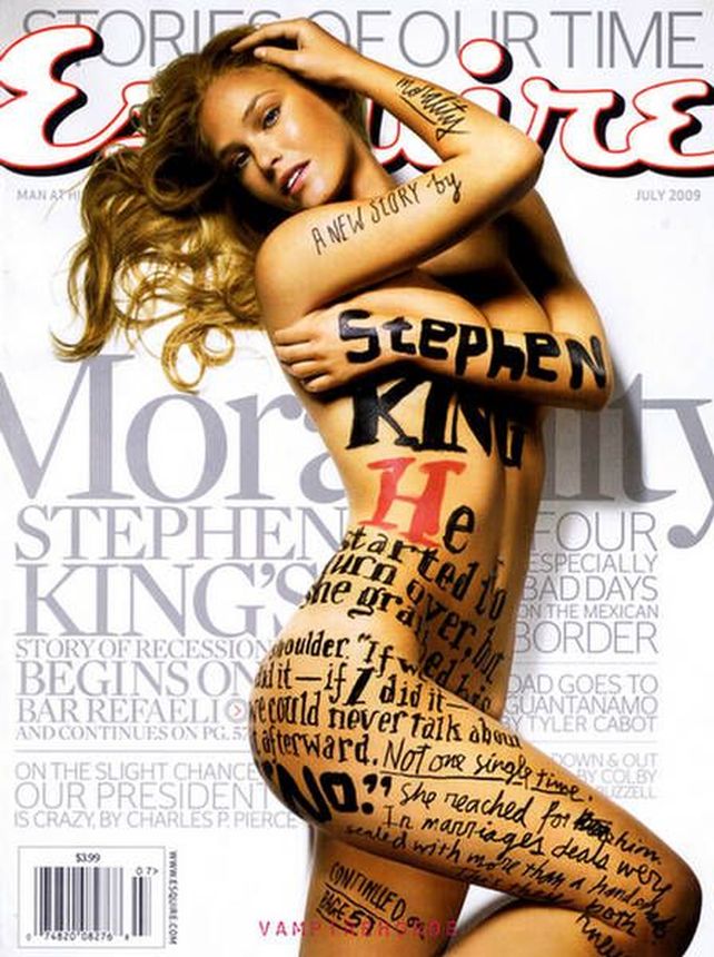 ESQUIRE ISRAEL magazine side cover  July 2009