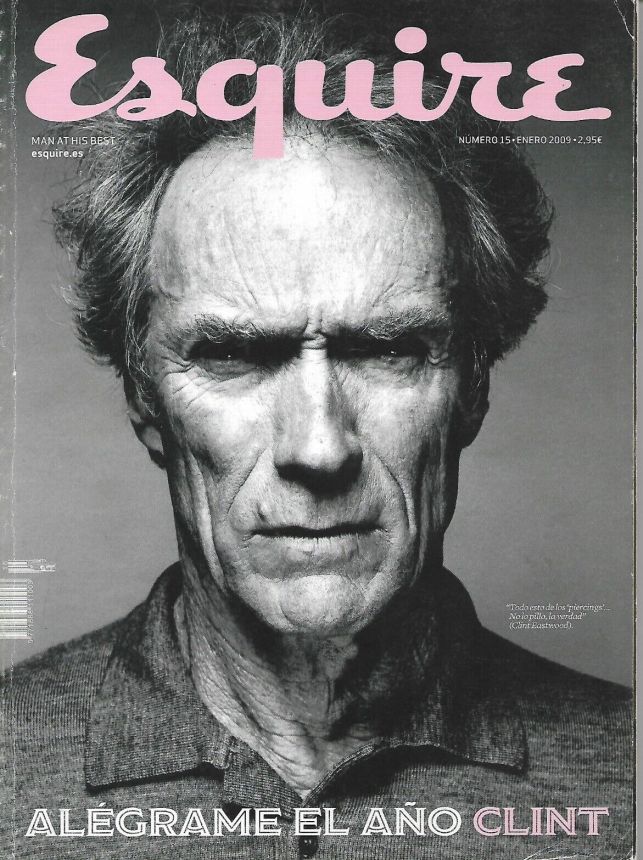 ESQUIRE (Mexico) magazine side cover  January 2009