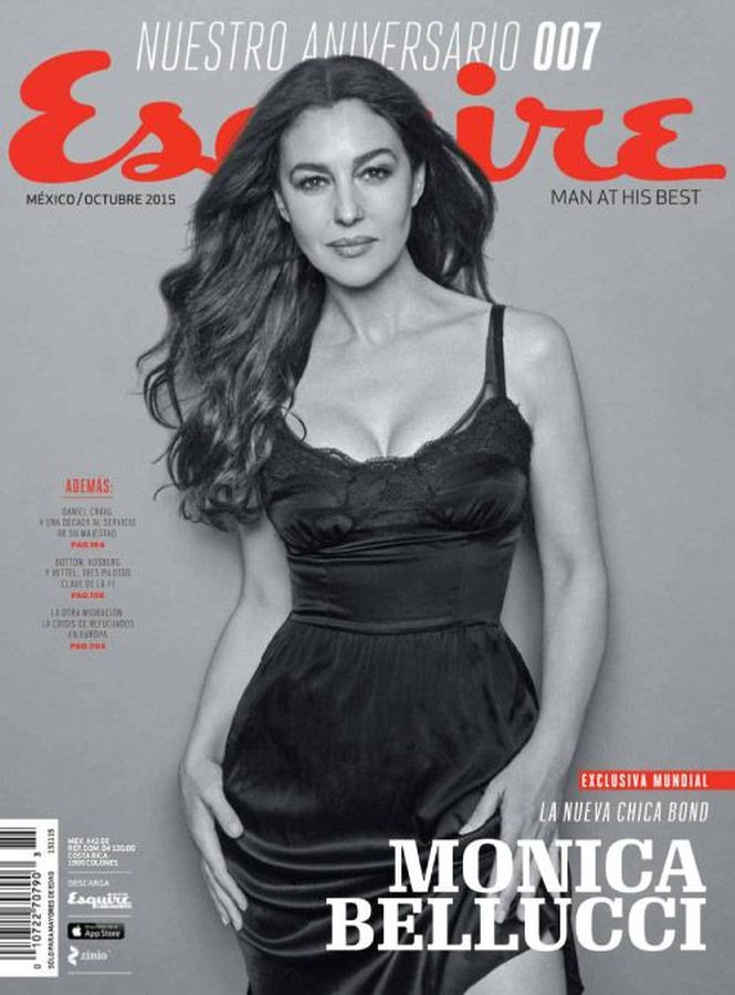 ESQUIRE (Mexico) magazine side cover  October 2015