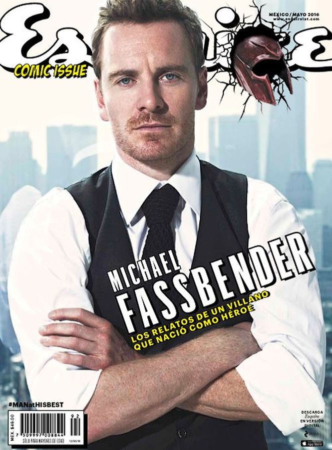 ESQUIRE (Mexico) magazine side cover  May 2016