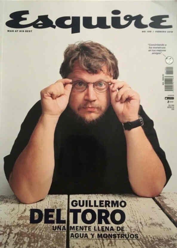 ESQUIRE (Mexico) magazine side cover  February 2018
