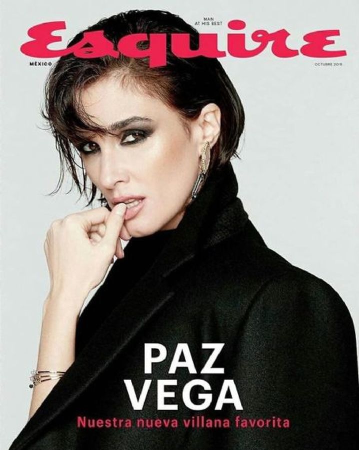 ESQUIRE (Mexico) magazine side cover  October 2019