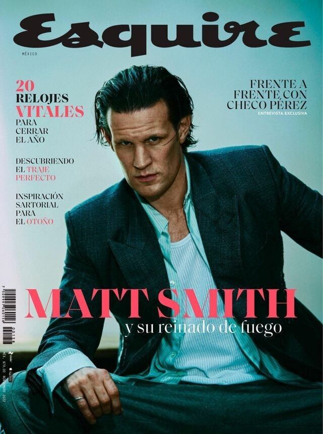 ESQUIRE (Mexico) magazine side cover  November 2022