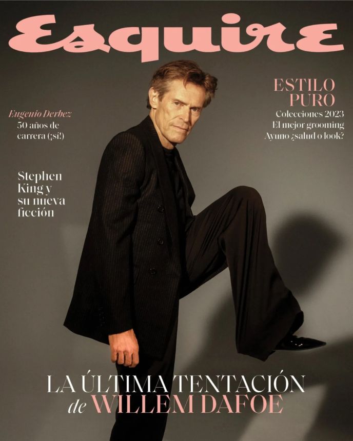 ESQUIRE (Mexico) magazine side cover  October 2023
