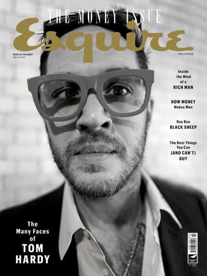 ESQUIRE PHILIPPINES magazine side cover  March 2017