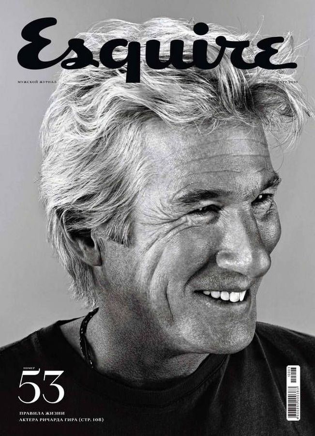 ESQUIRE (Russia) magazine side cover  March 2010