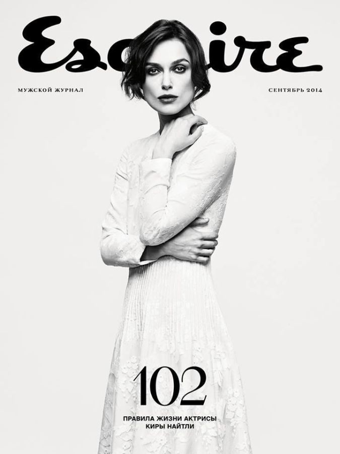 ESQUIRE (Russia) magazine side cover  September 2014