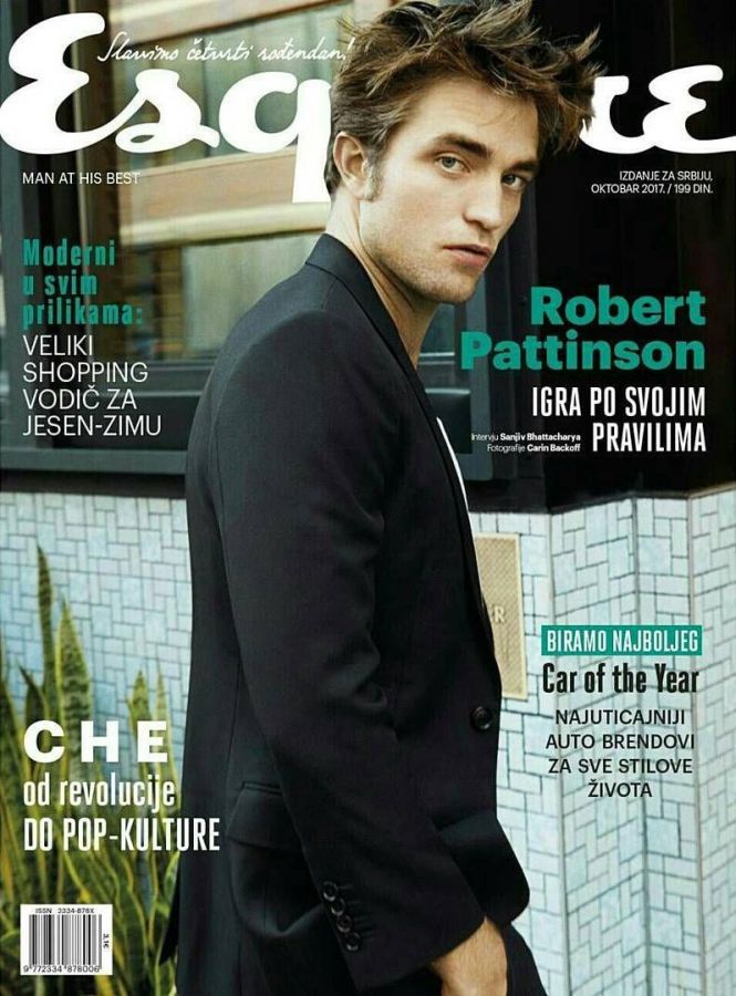 ESQUIRE SERBIA magazine side cover  October 2017