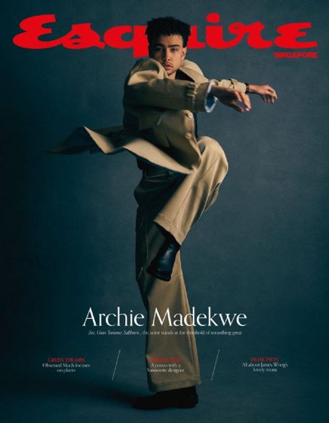 ESQUIRE SINGAPORE magazine side cover  February 2024