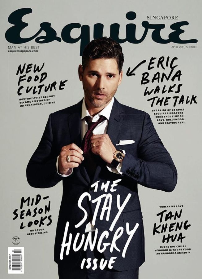 ESQUIRE SINGAPORE magazine side cover  April 2013