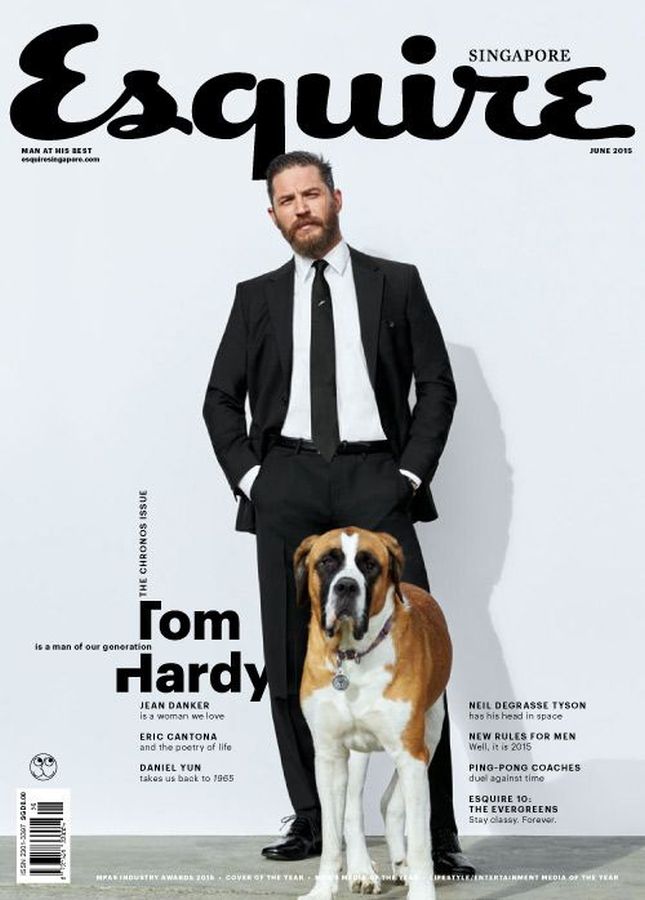 ESQUIRE SINGAPORE magazine side cover  June 2015