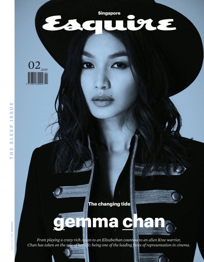 ESQUIRE SINGAPORE magazine side cover  February 2019
