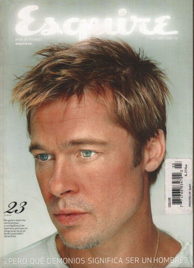 ESQUIRE (Spain) magazine side cover Issue 23  October 2009