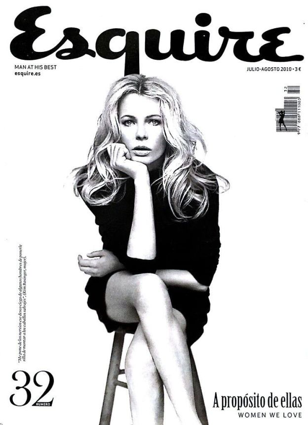 ESQUIRE (Spain) magazine side cover Issue 32  July/August 2010