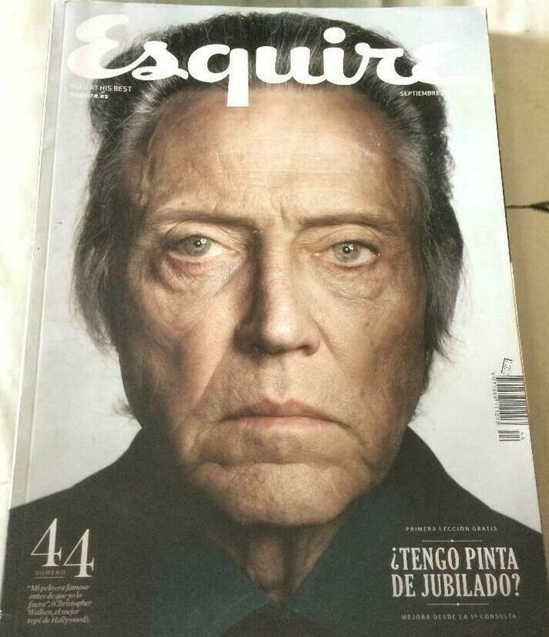 ESQUIRE (Spain) magazine side cover Issue 44  September 2011