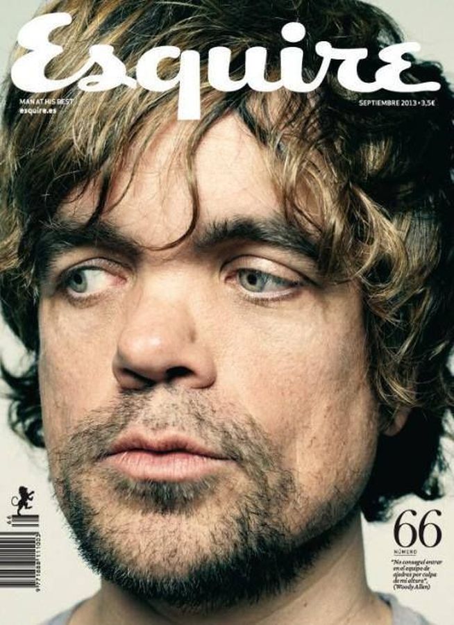 ESQUIRE (Spain) magazine side cover Issue 66  September 2013