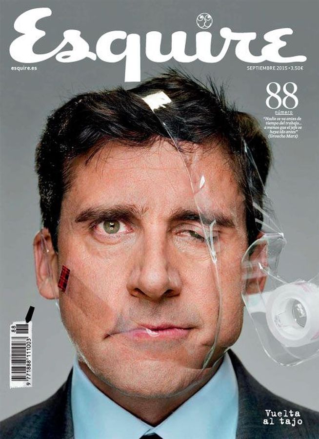 ESQUIRE (Spain) magazine side cover Issue 88  September 2015