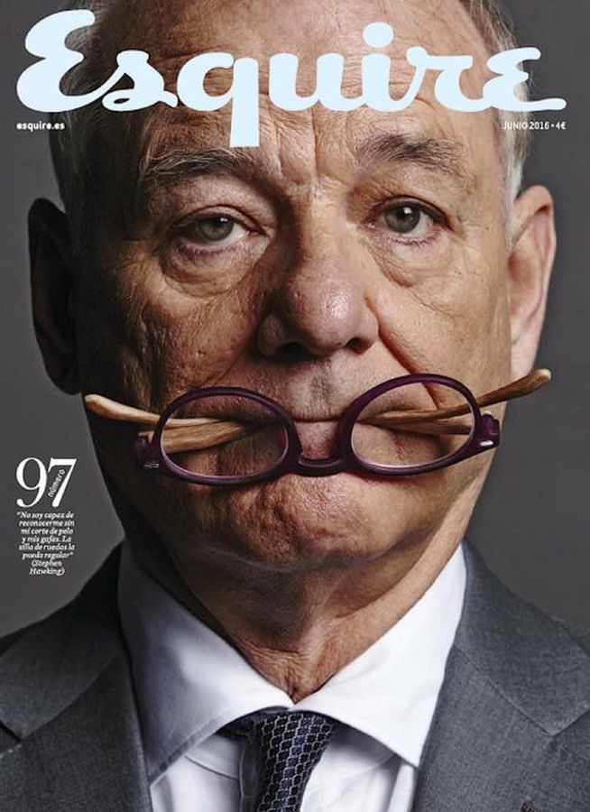 ESQUIRE (Spain) magazine side cover Issue 97  June 2016