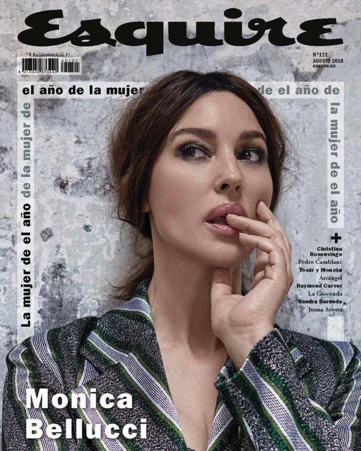 ESQUIRE (Spain) magazine side cover Issue 121  August 2018