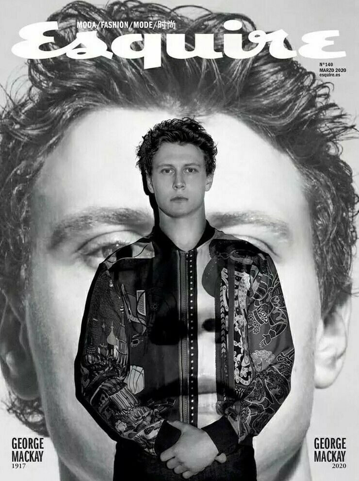 ESQUIRE (Spain) magazine side cover Issue 140  March 2020