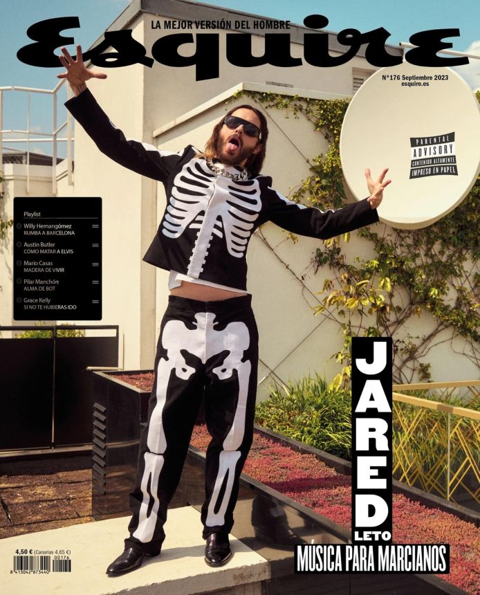 ESQUIRE (Spain) magazine side cover Issue 176  September 2023