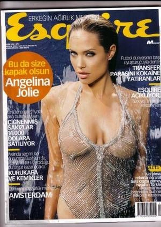 ESQUIRE TURKEY magazine side cover  December 2004
