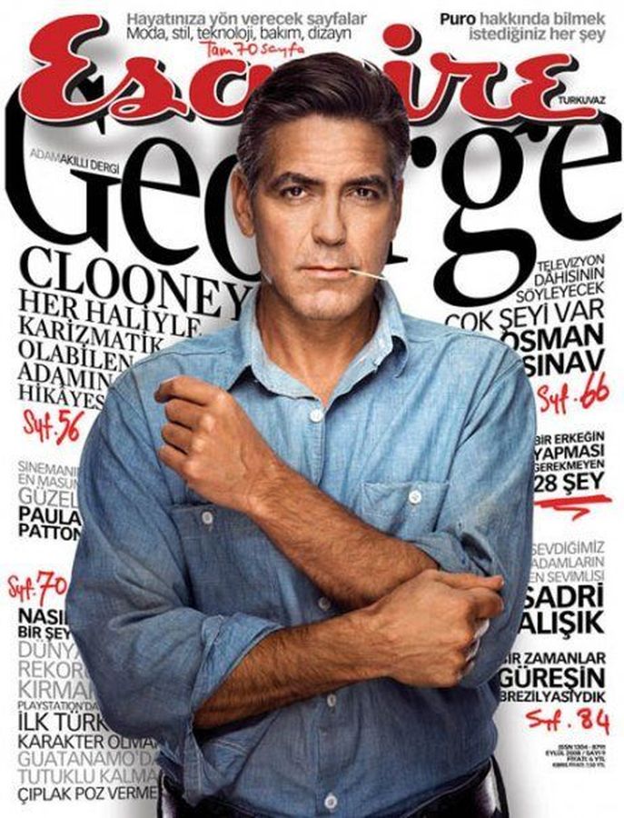 ESQUIRE TURKEY magazine side cover  September 2009