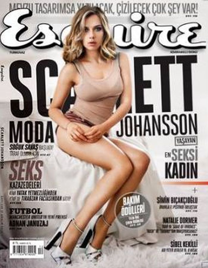 ESQUIRE TURKEY magazine side cover  December 2013