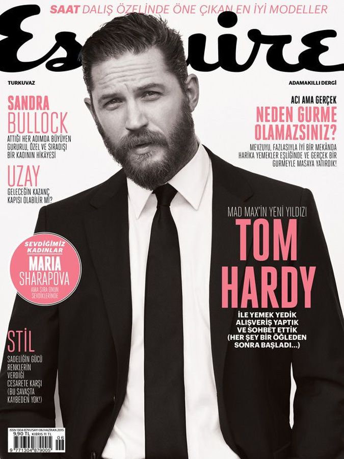 ESQUIRE TURKEY magazine side cover  June 2015