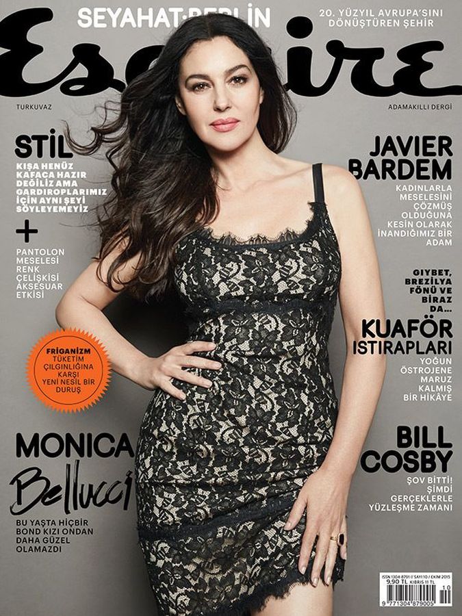 ESQUIRE TURKEY magazine side cover  October 2015