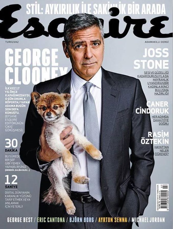ESQUIRE TURKEY magazine side cover  July 2016