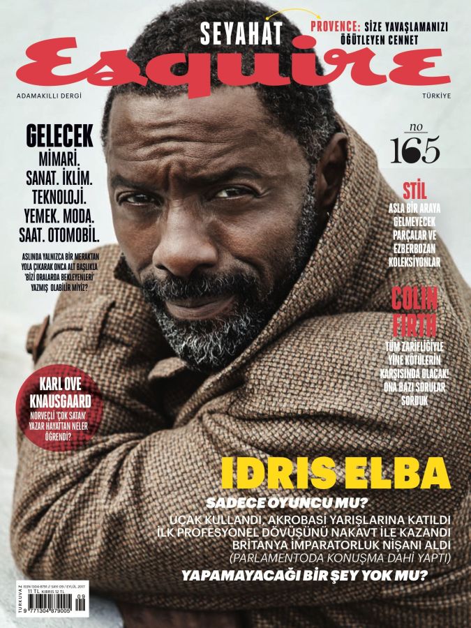 ESQUIRE TURKEY magazine side cover  September 2017