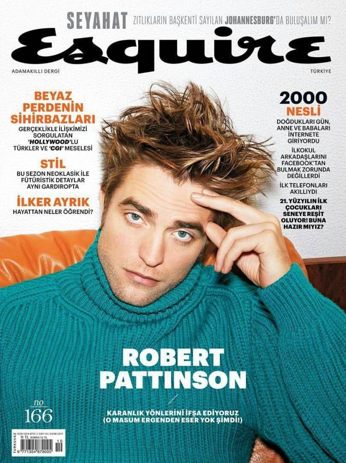 ESQUIRE TURKEY magazine side cover  October 2017