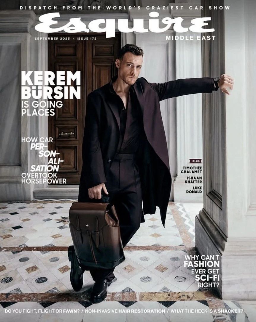 ESQUIRE UNITED ARAB EMIRATES magazine side cover Issue 173  September 2025