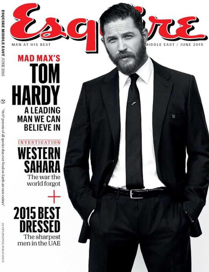 ESQUIRE UNITED ARAB EMIRATES magazine side cover  June 2015