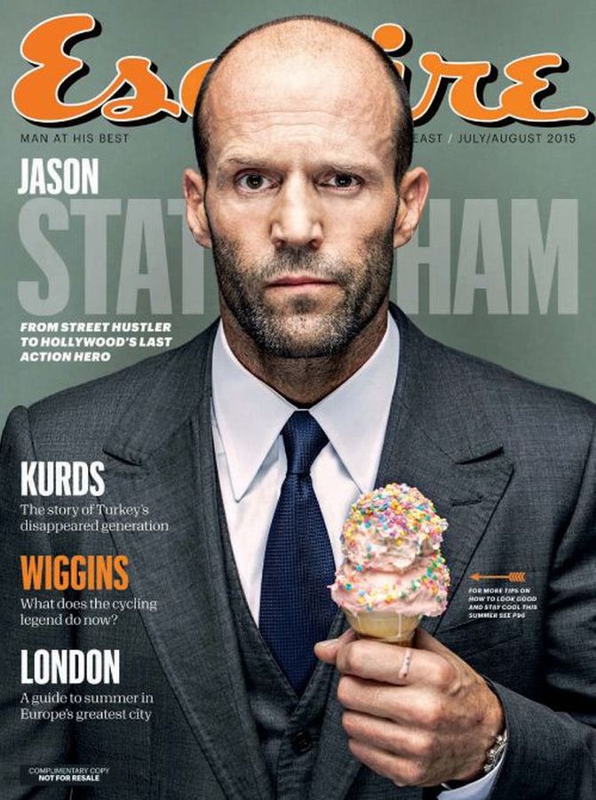 ESQUIRE UNITED ARAB EMIRATES magazine side cover  July/August 2015